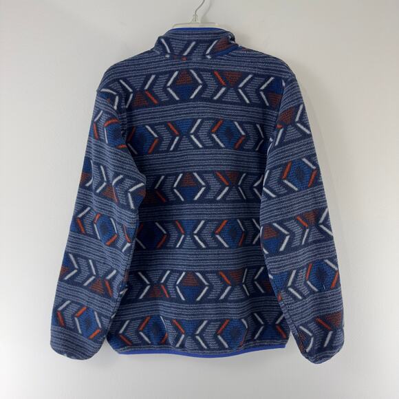 Patagonia Synchilla Snap-T blue pullover Y-L/12 - Picture 2 of 12